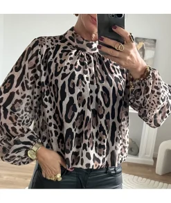 Tops / Blouses>La boutique de Lilie BLOUSE SANDRINE Taupe