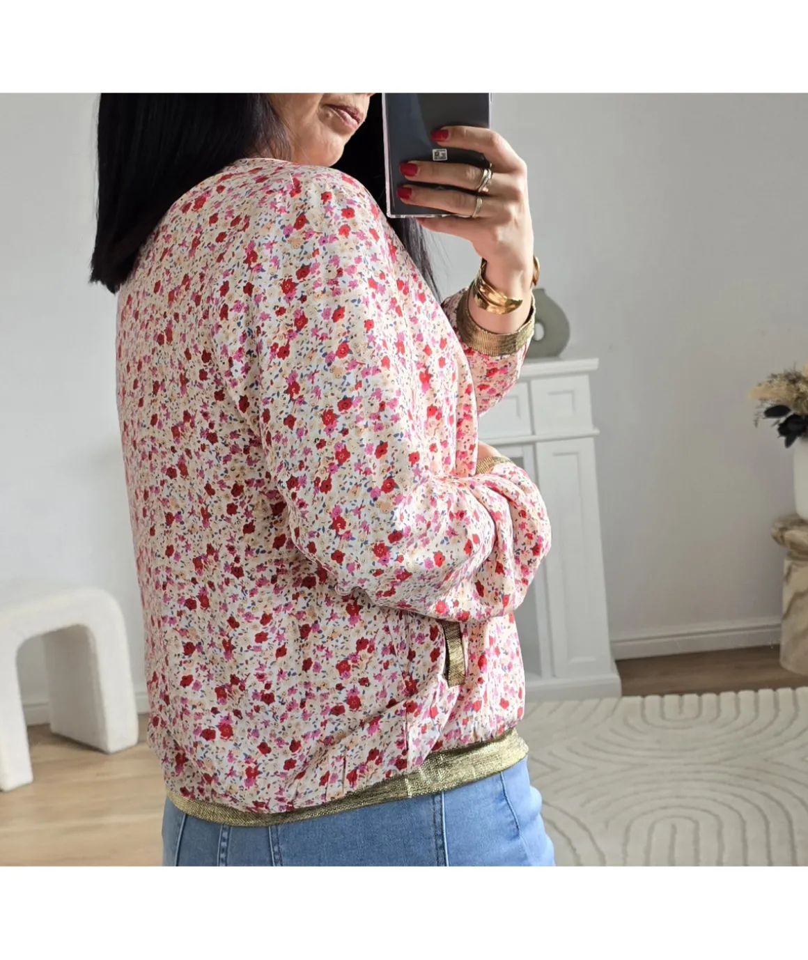 Vestes>La boutique de Lilie BOMBERS AMELIE Rose