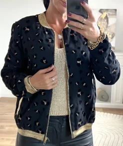 Vestes>La boutique de Lilie BOMBERS AZELIE Noir