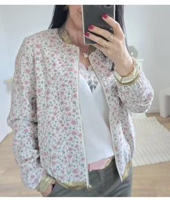 Vestes>La boutique de Lilie BOMBERS BELLA Blanc