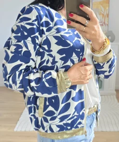 Vestes>La boutique de Lilie BOMBERS BERNADETTE Bleu