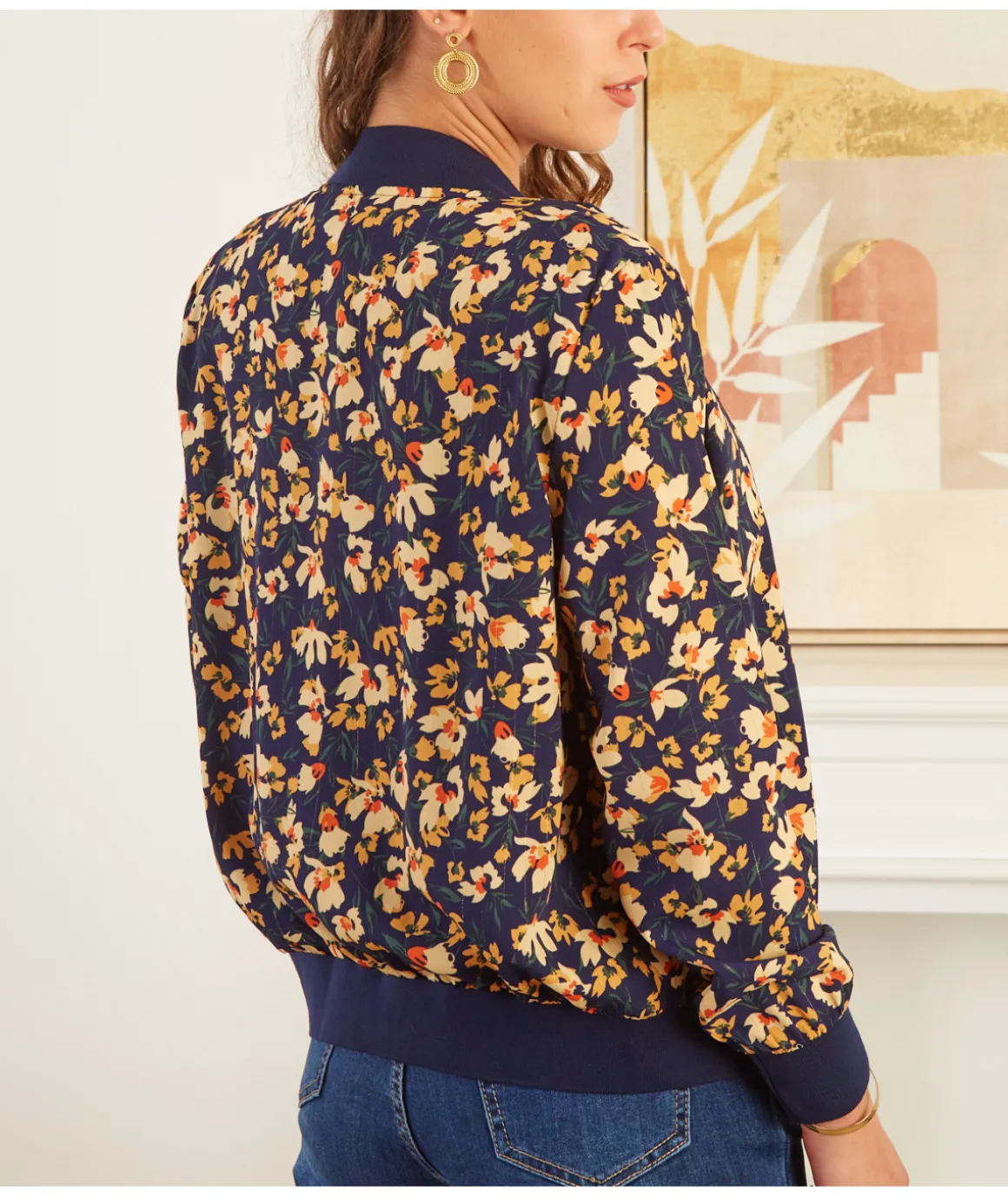 Vestes>La boutique de Lilie BOMBERS MONA Marine