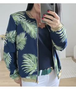 Vestes>La boutique de Lilie BOMBERS PENELOPPE Marine