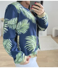 Vestes>La boutique de Lilie BOMBERS PENELOPPE Marine