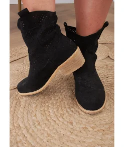 Boots & Bottes>La boutique de Lilie BOOTS BRANDY Noir