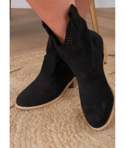 Boots & Bottes>La boutique de Lilie BOOTS BRANDY Noir