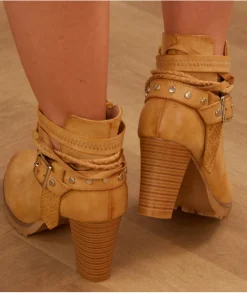 Boots & Bottes>La boutique de Lilie BOOTS WENDY Camel