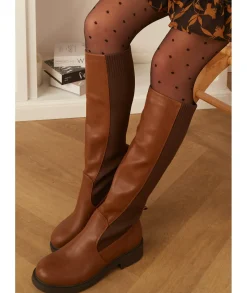 Boots & Bottes>La boutique de Lilie BOTTE FARAH Camel