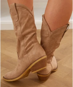 Boots & Bottes>La boutique de Lilie BOTTE PALOMA Taupe