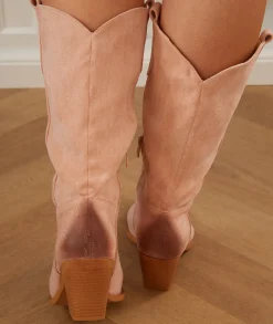 Boots & Bottes>La boutique de Lilie BOTTE SYLVIA Rose