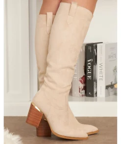 Boots & Bottes>La boutique de Lilie BOTTES CLEMENCE Beige