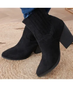 Boots & Bottes>La boutique de Lilie BOTTES KATEL Noir
