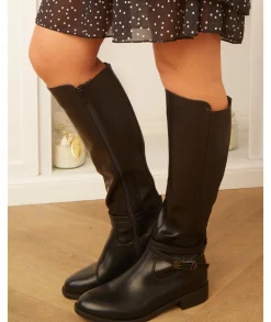 Boots & Bottes>La boutique de Lilie BOTTES TRESSY Noir