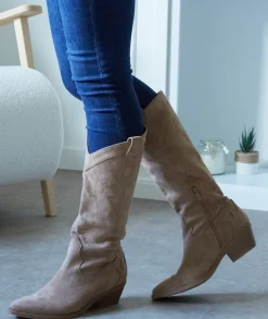 Boots & Bottes>La boutique de Lilie BOTTES VITINIA Taupe