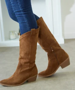 Boots & Bottes>La boutique de Lilie BOTTES VITINIA Camel