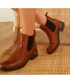 Boots & Bottes>La boutique de Lilie BOTTINE GLORIANA Camel