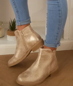 Boots & Bottes>La boutique de Lilie BOTTINE JOUANY Dore