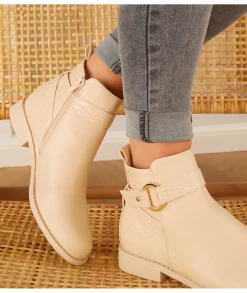 Boots & Bottes>La boutique de Lilie BOTTINE OLYMPE Beige
