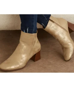 Boots & Bottes>La boutique de Lilie BOTTINE SELINA Champagne
