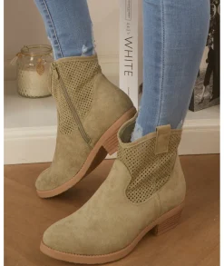 Boots & Bottes>La boutique de Lilie BOTTINE TARA Vertdeau