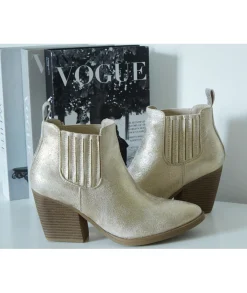 Boots & Bottes>La boutique de Lilie BOTTINES ARIANA Dore