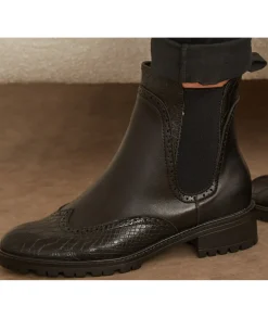 Boots & Bottes>La boutique de Lilie BOTTINES CARLA Noir