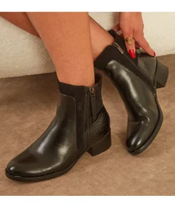 Boots & Bottes>La boutique de Lilie BOTTINES EULALIE Noir