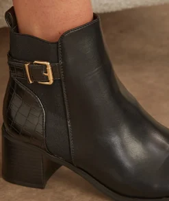 Boots & Bottes>La boutique de Lilie BOTTINES HORTENSE Noir