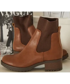 Boots & Bottes>La boutique de Lilie BOTTINES LAURIANE Camel