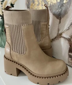 Boots & Bottes>La boutique de Lilie BOTTINES LAURIE Beige