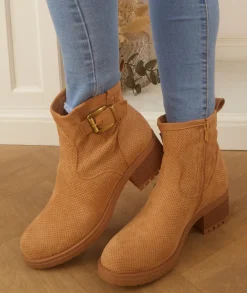 Boots & Bottes>La boutique de Lilie BOTTINES LUCIE Camel