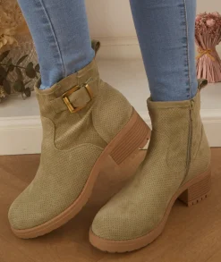 Boots & Bottes>La boutique de Lilie BOTTINES LUCIE Vertdeau