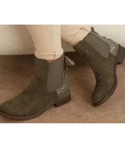 Boots & Bottes>La boutique de Lilie BOTTINES MANON Kaki