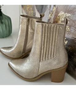 Boots & Bottes>La boutique de Lilie BOTTINES TRESSY Dore