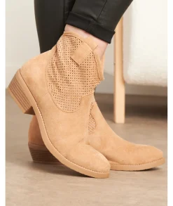 Boots & Bottes>La boutique de Lilie BOTTINES VIRGINIE Camel