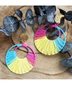 Bijoux>La boutique de Lilie BOUCLE D'OREILLE ANITA Multicolore