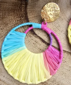 Bijoux>La boutique de Lilie BOUCLE D'OREILLE ANITA Multicolore