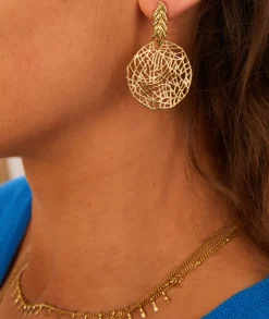 Bijoux>La boutique de Lilie BOUCLE D'OREILLE DORIANE Dore