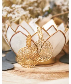 Bijoux>La boutique de Lilie BOUCLE D'OREILLE DORIANE Dore