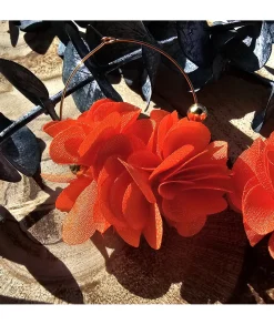 Bijoux>La boutique de Lilie BOUCLE D'OREILLE ZORA Orange