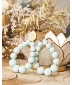 Bijoux>La boutique de Lilie BOUCLES D OREILLES AZELIE Bleuciel