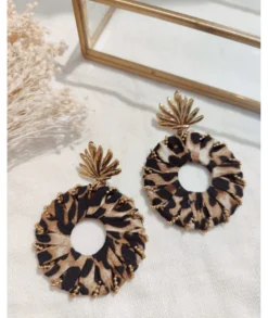 Bijoux>La boutique de Lilie BOUCLES D'OREILLES CLEMENT Dore