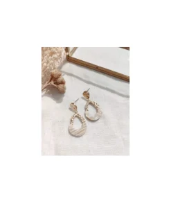 Bijoux>La boutique de Lilie BOUCLES D'OREILLES KAREN Dore