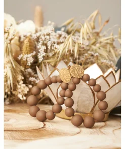 Bijoux>La boutique de Lilie BOUCLES D'OREILLES MILA Marron/brun