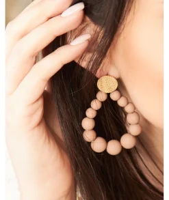 Bijoux>La boutique de Lilie BOUCLES D'OREILLES MILA Rose