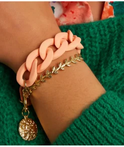 Bijoux>La boutique de Lilie BRACELET AZELIE II Rose