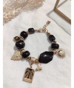 Bijoux>La boutique de Lilie BRACELET ELISA Noir