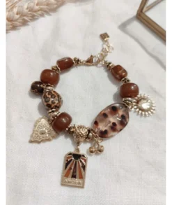 Bijoux>La boutique de Lilie BRACELET ELISA Camel