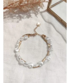Bijoux>La boutique de Lilie BRACELET ESTEBAN Dore