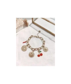 Bijoux>La boutique de Lilie BRACELET JONATHAN Dore